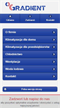 Mobile Screenshot of gradient.pl